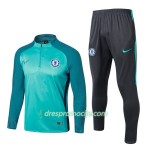 Chelsea Komplet Sweatshirts 2017-18 Zelena Chelsea Komplet Sweatshirts 2017-18 Zelena